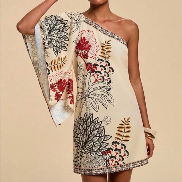 One-Shoulder Mini Dress - Picture 2 of 8